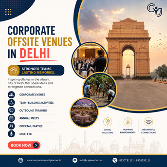New Delhi, Event Planning, Corporate Outing In Delhi For Memorable Team Experiences