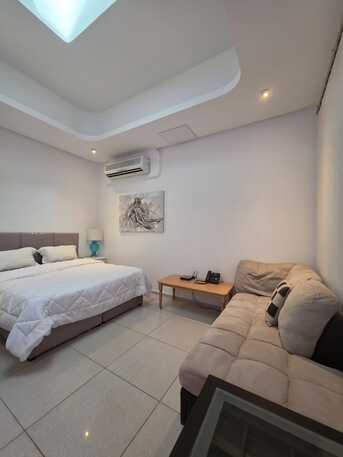 Kuwait City, Apartments, Flats, Houses & Villas, KWD 350/month,  1 BR,  For Rent In Jabriya, For Expats Only: A Fully Furnished One-bedroom Apartment