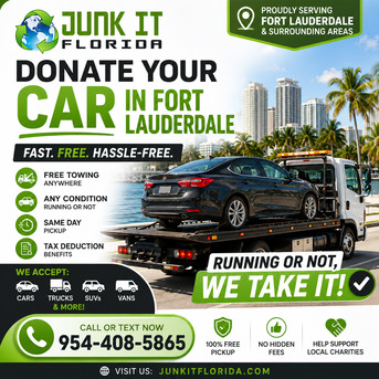 New York, Automotive, Donate Your Car In Fort Lauderdale &ndash; Free Pickup & Fast Service