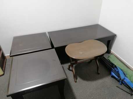 Jeddah, Furniture, SAR 7000,  Plastic Dining Table With Chairs, Floor Seating With Carpet And 4 Small Tables