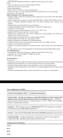 Jeddah, Job Seekers, Experienced Sr. IT & Network Engineer Available For Immediate Joining
