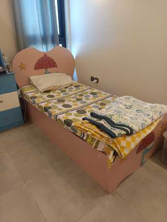 Al Malaz, Baby & Kid Stuff, SAR 1850,  Two Kids Bed Set, Cupboard  And Study Table