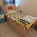 SAR 1850,  Two Kids Bed Set, Cupboard  And Study Table
