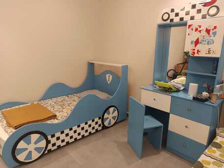 Al Malaz, Baby & Kid Stuff, SAR 1850,  Two Kids Bed Set, Cupboard  And Study Table
