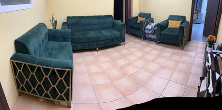 Riyadh, Furniture, SAR 699,  7 Seater Sofa Set In Very Good Condition