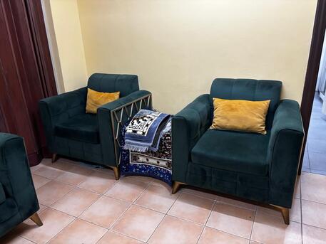 Riyadh, Furniture, SAR 699,  7 Seater Sofa Set In Very Good Condition