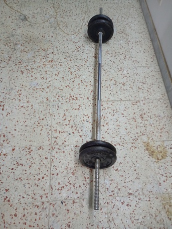 Al Iskan, Sporting Goods, SAR 900,  Gym Equipment, Dumbbell, Street Bar, Cross Bar, Bench,Iron Plate