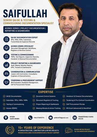 Riyadh, Job Seekers, Document Controller