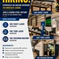 CNC Machines Operators For Steel Factory