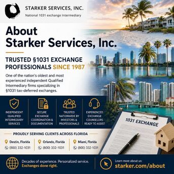 Miami, Real Estate For Sale, About Starker Services, Inc. - Trusted §1031 Exchange Professionals Serving Florida