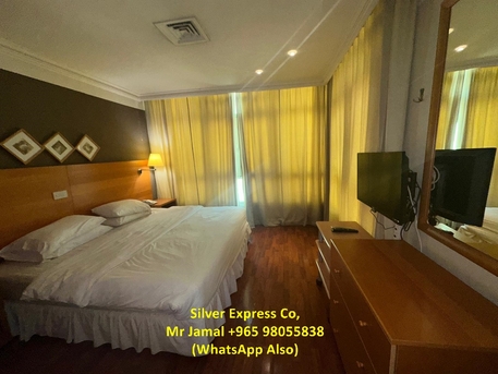 Ahmadi, Apartments, Flats, Houses & Villas, KWD 350/month,  Furnished,  1 BR,  150 Sq. Meter,  Fully Furnished Apartment With Swimming Pool & Gym In Mahboula.