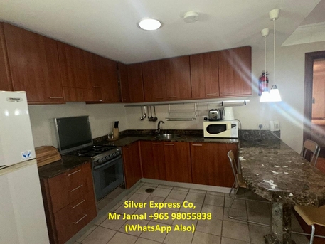 Ahmadi, Apartments, Flats, Houses & Villas, KWD 350/month,  Furnished,  1 BR,  150 Sq. Meter,  Fully Furnished Apartment With Swimming Pool & Gym In Mahboula.