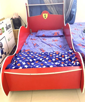 Bani Malik, Furniture, SAR 180,  Kids Car Bed Without Mattress