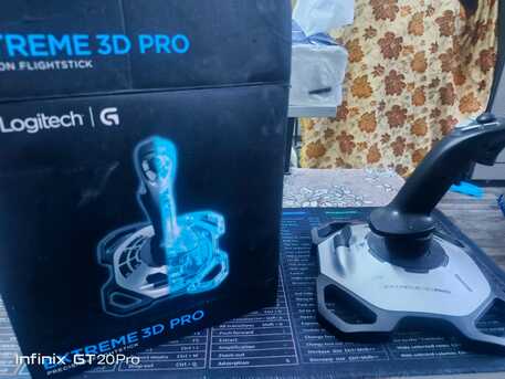 Riyadh, Computers, SAR 500,  🚀 Logitech Extreme 3D Pro Flightstick &ndash; Excellent Condition (With Box)