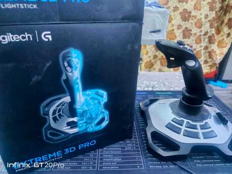 Riyadh, Computers, SAR 500,  🚀 Logitech Extreme 3D Pro Flightstick &ndash; Excellent Condition (With Box)