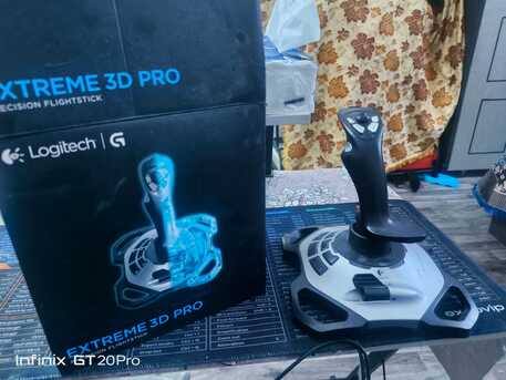 Riyadh, Computers, SAR 500,  🚀 Logitech Extreme 3D Pro Flightstick &ndash; Excellent Condition (With Box)