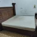 SAR 200,  KING SIZE BED WITH MATTRESS FOR SALE