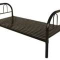 BHD 10,  Single - Steel Bed Black
