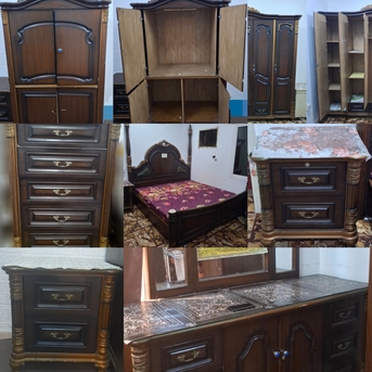 Jeddah, Furniture, SAR 550,  Complete Bedroom Set - 7 Pieces - SR 550 Only - Delivery & Fixing At Your Location SR 500