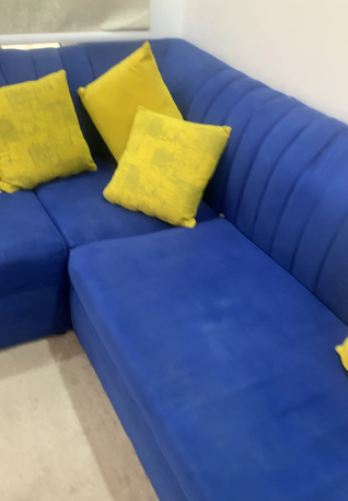 Dhahrat Laban, Household Items, SAR 6000,  L Shape Sofa For Sale 6 To 7 Person