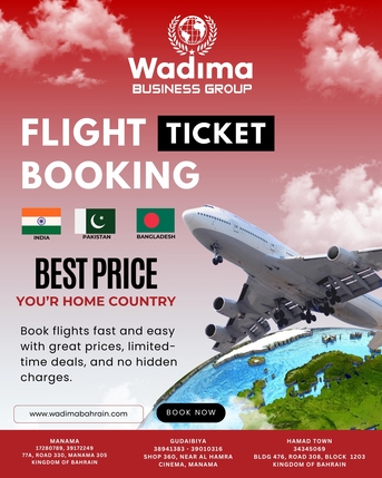 Manama, Travel, FLIGHT TICKETS AT THE BEST PRICE