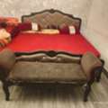 BHD 30,  King Size Bed With Mattress And Sofa