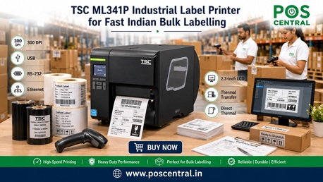 Noida, Computers, INR 56799,  TSC ML341P Industrial Label Printer For Bulk Indian Dispatch Needs