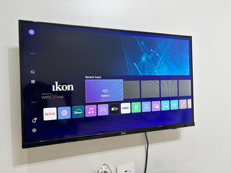 Olaya, Electronics, SAR 320,  Ikon Television - 32 Inches Smart LED TV Under 1.5 Year Warranty