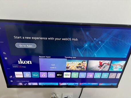 Olaya, Electronics, SAR 320,  Ikon Television - 32 Inches Smart LED TV Under 1.5 Year Warranty