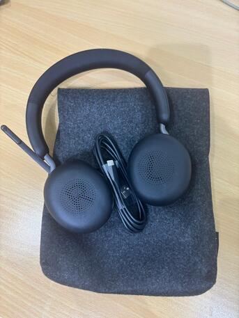 Al Sulaymaniyyah, Electronics, SAR 600,  Jabra Evolve2 65 MS Wireless Bluetooth Headset &ndash; Unused | Premium Noise Isolation