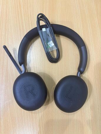 Al Sulaymaniyyah, Electronics, SAR 600,  Jabra Evolve2 65 MS Wireless Bluetooth Headset &ndash; Unused | Premium Noise Isolation