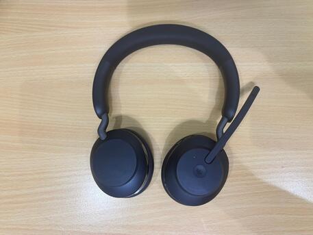Al Sulaymaniyyah, Electronics, SAR 600,  Jabra Evolve2 65 MS Wireless Bluetooth Headset &ndash; Unused | Premium Noise Isolation