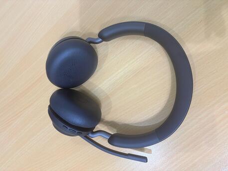 Al Sulaymaniyyah, Electronics, SAR 600,  Jabra Evolve2 65 MS Wireless Bluetooth Headset &ndash; Unused | Premium Noise Isolation