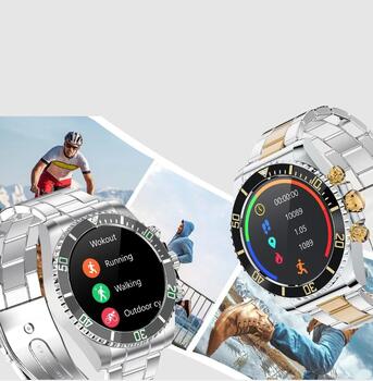 Riyadh, Watches, SAR 235,  Luxury Metallic Smart Watch (New)