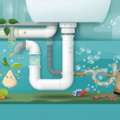 Eco-Friendly Enzyme Drain Cleaner For Kitchen & Bathroom Pipes
