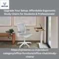 INR 8385,  Upgrade Your Setup: Affordable Ergonomic Study Chairs For Students & Professionals