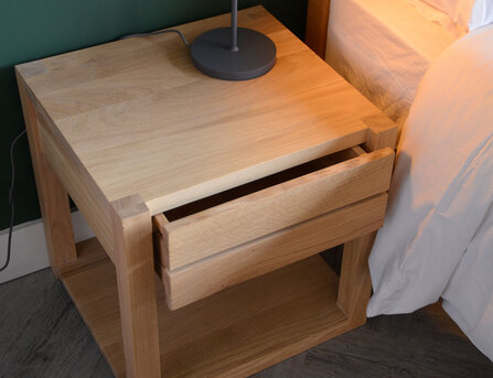 Kuala Lumpur, Furniture, MYR 550,  Teak Nightstand -Haze Design.