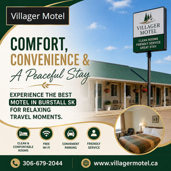 Calgary, Business, Affordable Hotels In Burstall SK For Relaxing Stay