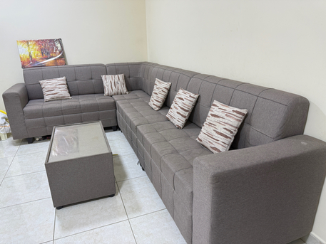 Sanad, Furniture, BHD 110,  SOFA 7 Seater L SHAPE BIG