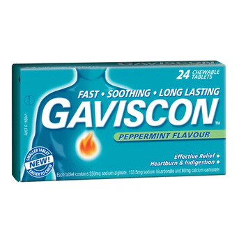 Sydney, Health & Beauty Items, AUD 12,  Buy Gaviscon Chewable Peppermint 24 & 48 Tablets Australia