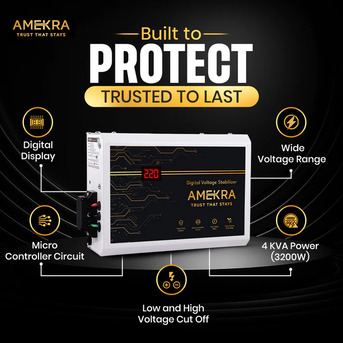 New Delhi, Electronics, INR 1999,  AC Stabilizers For 1.5 Ton | Amekra