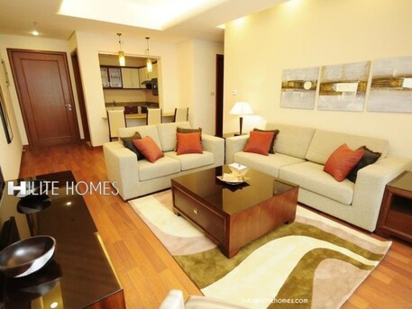 Kuwait City, Apartments, Flats, Houses & Villas, KWD 550/month,  Furnished,  1 BR,  Luxury One Bedroom Furnished Apartment In Jabriya