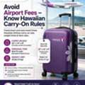 Avoid Airport Fees &ndash; Know Hawaiian Carry-On Rules