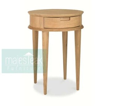 Kuala Lumpur, Furniture, MYR 500,  Teak Round Bedside Table
