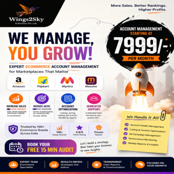 Dwarka, Business, Boost Amazon Sales 2026 | Ecommerce SEO, PPC & AI Growth