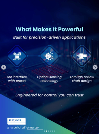 Pune, Business, Rexel India &ndash; IXARC Absolute Multiturn Encoder For Industrial Automation