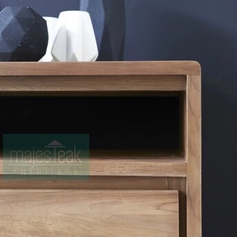 Kuala Lumpur, Furniture, MYR 550,  Teak Vintage Bedside Table