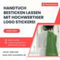 Handtuch Besticken Lassen Mit Hochwertiger Logo Stickerei