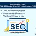 Join SEO Course In Hisar In Sector 14 P- Webmok