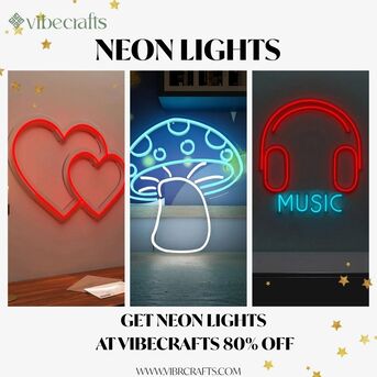 Noida, Household Items, INR 5499,  Stylish Neon Lights For Modern Home D&eacute;cor